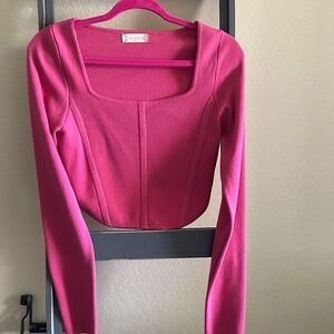 Altar’d State Pink Women's Top